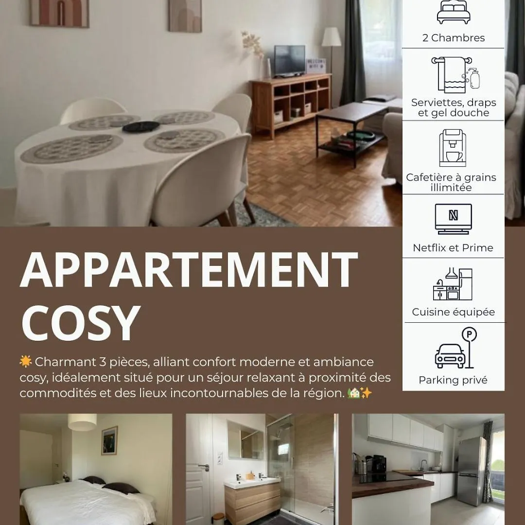 Appartement Cosy Et Confortable Saint-Genis-Laval
